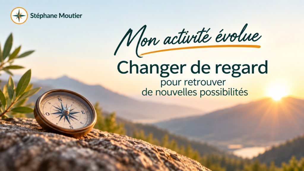 Mon activité évolue : changer de regard pour retrouver de nouvelles possibilités